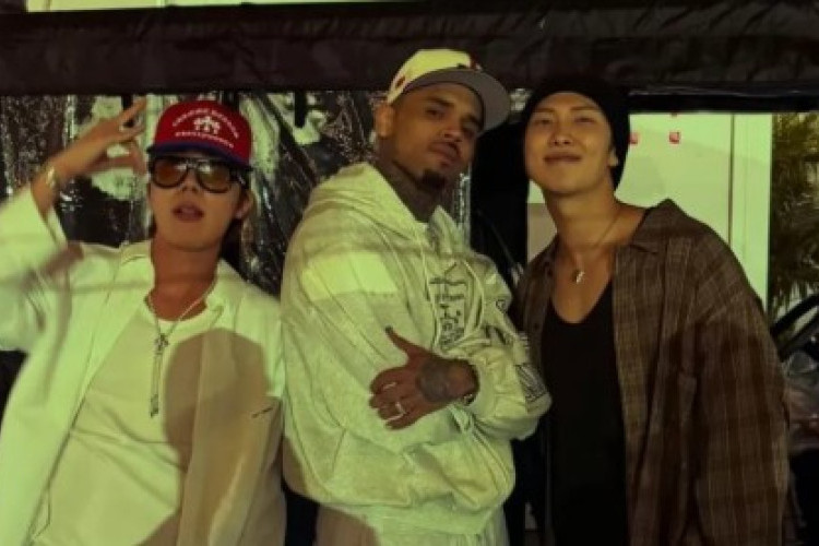 Hình ảnh tích cực bị đặt dấu hỏi! Bức ảnh chụp BTS cùng Chris Brown khơi dậy làn sóng phản đối trên Twitter