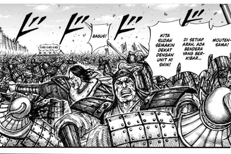 UPDATE! Đọc Manga KINGDOM Chương 882 Phụ đề Tiếng Việt, Shin Kini đang gặp khó khăn